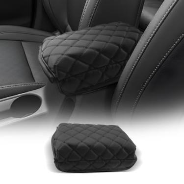 Imagem de CDEFG Para Kia Seltos 2021-2025 Capa para console central Capa de caixa de apoio de braço para Seltos 2021 2022 2023 2024 2025 Seltos (LX, S, EX, X-Line, SX) Acessórios Protetor de descanso de braço