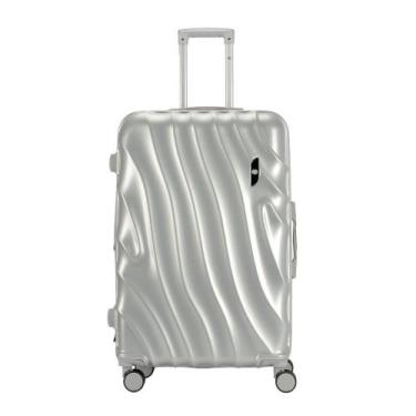 Imagem de Mala de Viagem Grande 32 kg ABS + PC Avalon - IKA, Cinza