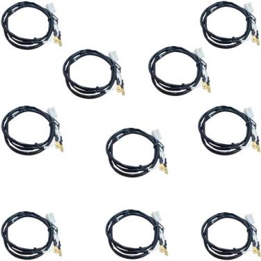 Imagem de Kit 10 Resistência Do Dreno Geladeira Bosch Kdn42 Kdn43 110v - Brazan