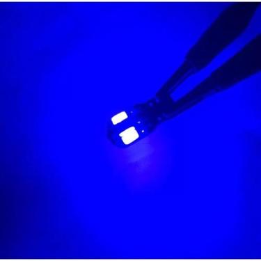 Imagem de Kit 10 Lâmpadas Led T10 w5w Canbus Canceler 8 Leds Iluminação Farol Ca