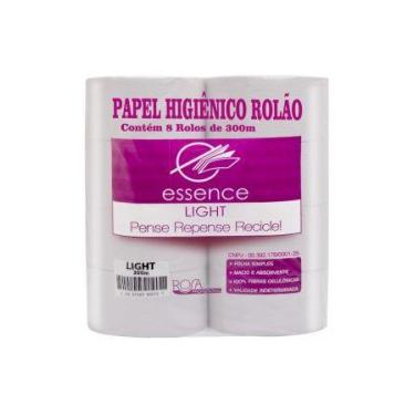 Imagem de Papel higiênico rolão essence light 9cm 8x300m - fifi