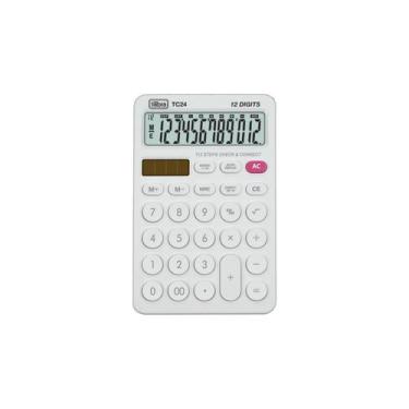 Imagem de Calculadora de Mesa TC24 Branca - Tilibra, Único