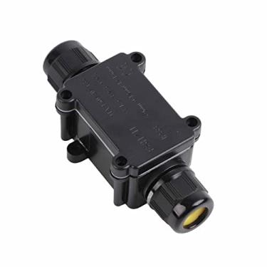 Imagem de aqxreight IP68 Junction Box 2? Way Underground Cable Line Connector Overdoor Impermeável e Proteção de chuva. Caixa de Junção