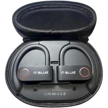 Imagem de Fone Esportivo Bluetooth LE-2410 com Case Recarregável – Estilo Gancho e Som Potente