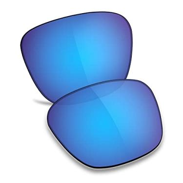 Imagem de TRUSHELL Lentes de reposição polarizadas para óculos de sol Ray-Ban Meta Wayfarer RW4008 53 mm azul oceano - Polarizadas