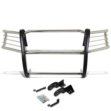 Imagem de DNA MOTORING GRILL-G-060-SS Protetor de grade de escova de para-choque dianteiro [para 98-04 Tacoma], prata