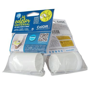 Imagem de Kit Coletor Universal Para Fezes E Urina ColOff 1 Unidade