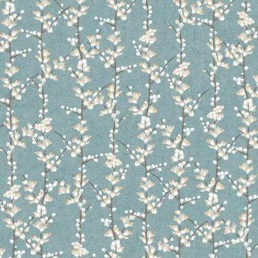 Imagem de Papel De Parede Hana Floral Azul 1904-1