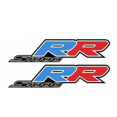 Imagem de Awonderful S1000RR Adesivo de decalque de carenagem para S1000RR 2009-2014 - Adesivo decalque de seção lateral de carenagem, adesivo decalque de motocicleta S1000RR (preto, azul e vermelho)