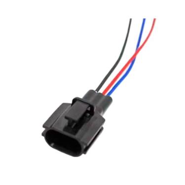 Imagem de Conector impermeável de 3 pinos para carro, sensor de pressão de ar condicionado, plugue de eixo de cames, sensor de virabrequim, soquete de chicote de fios (3p macho fêmea, 50 conjuntos)