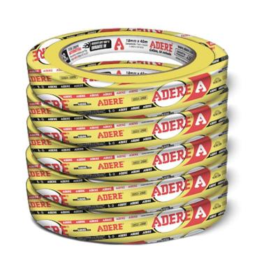 Imagem de Fita Crepe Amarela p/ Pintura Automotiva Prof. Adere (20 Un)