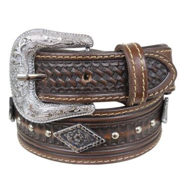 Imagem de Cinto Infantil Marrom com Apliques Cow Way 38102