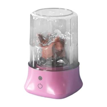 Imagem de Máquina de lavar portátil, pequena máquina de lavar portátil – ferramenta de lavanderia compacta com bateria recarregável integrada para meias, casa, trailer, dormitório, viagem, acampamento, bebês e