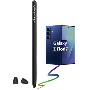 Imagem de Caneta Stylus para telefones Galaxy Z Fold 7 5G, compatível com tela interna e externa dupla, caneta Stylus para AMZ Fire Max 11 Pen, Fire HD 8, Fire HD 10, tablets, tela sensível ao toque (preto)