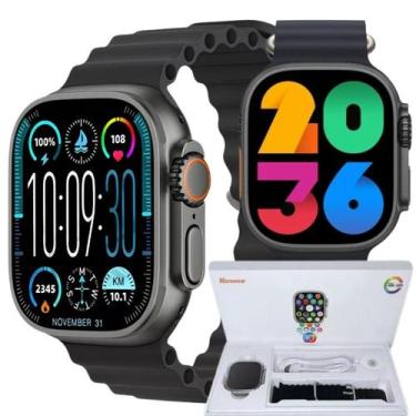 Imagem de Smartwatch Wearmax W69 Plus Gen 2 AMOLED NFC com Assistente IA e Chat 
