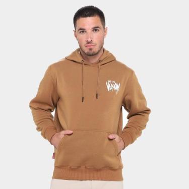 Imagem de Moletom Mooncity Venom Masculino, Marrom, M