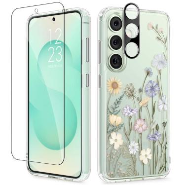 Imagem de Capa de telefone GVIEWIN para Samsung Galaxy S25 Plus com protetor