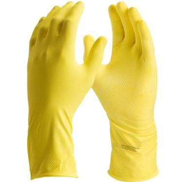 Imagem de Luva de Látex Amarela Confort Multiuso Danny CA 15532