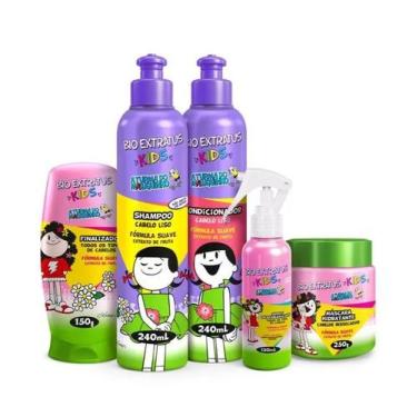 Imagem de Kit Bio Extratus Kids Cabelo Liso 240ml
