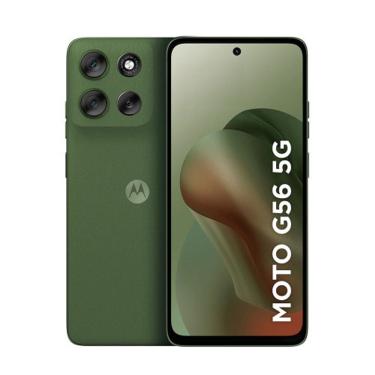 Imagem de Smartphone Motorola Moto G56 5G 256GB 24GB 8GB RAM+16GBe 50MP Sony Lytia 600 AI Camera IP68 + IP69
