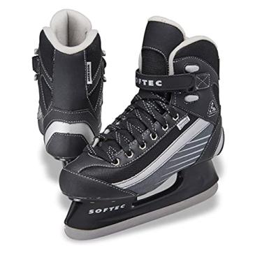 Imagem de Patins de hóquei recreativo masculino Jackson Ultima Softec Sport – Tamanho juvenil 13