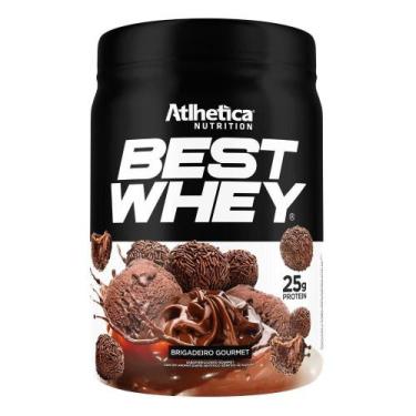 Imagem de Best Whey Protein Isolado Hidro Brigadeiro 450G Atlhetica - Atlhetica 