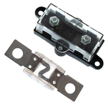 Imagem de Porta Fusível Caixa Acrílico Com Fusíveis Mega Amperes Misto Permak Or