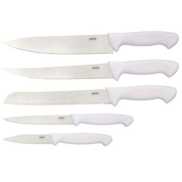Imagem de Conjunto de Assador Mor - 5 Peças, BRANCO
