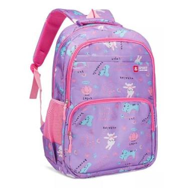 Imagem de Mochila Escolar Feminina Viagem Bolsa Estudantes Nova Coleção 23308 - 