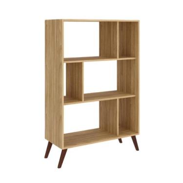 Imagem de Estante Baixa com Nichos RT3015 Movelbento, Mel