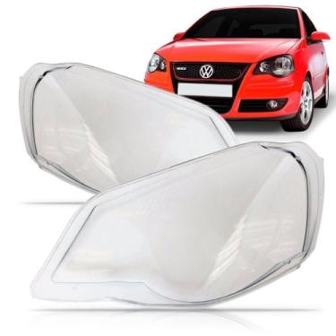 Imagem de Par Lente Farol Polo 2007 2008 2009 2010 2011 2012 2013 - SP ACESSÓRIO