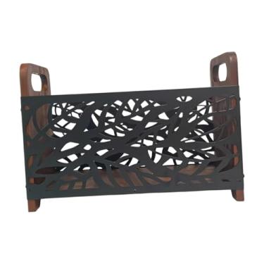 Imagem de Ｂｅｓｇａ Rack para Armazenamento de Arquivos, Cesta Porta-arquivos, Suporte Rústico, Organizador de Correspondência para Livros, Jornais, Documentos, Correspon, Folha, Tamanho real