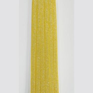 Imagem de 10 metros Elástico Lurex 7mm amarelo ouro 3602 010 encadernação - More