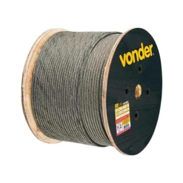 Imagem de Cabo De Aço 12,5m 4mm Talha Eletrica 300/600kg Vonder 19x7