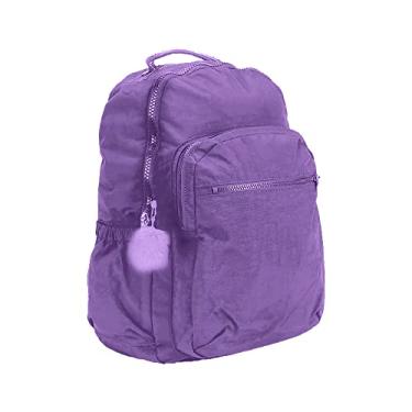 Imagem de Mochila Escolar Crinkle Roxa, BRW