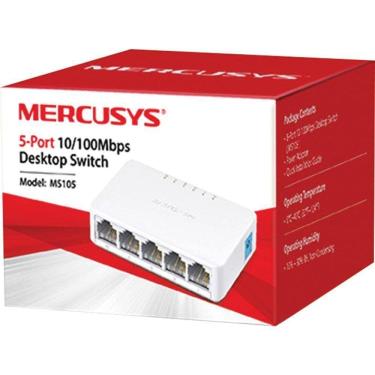 Imagem de Switch De Mesa 5 Portas 10/100mbps Ms105