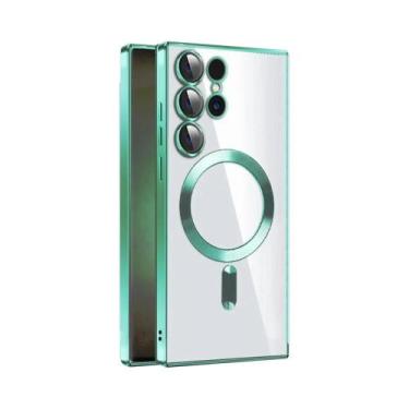 Imagem de Capa De Silicone Transparente Com Proteção De Lente Para Samsung Galax