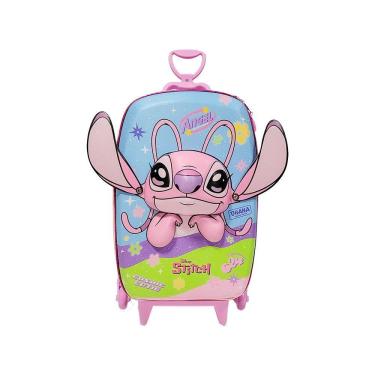 Imagem de Mochila de Rodinhas 3D Maxtoy Angel Cutie Rosa