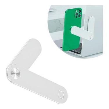 Imagem de Suporte Universal Celular Clipe Magico Notebook Alumínio