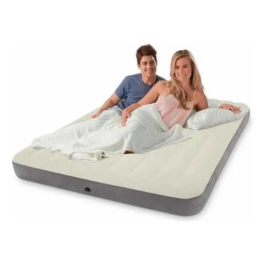 Imagem de Colchao Inflável Casal Dura Beam Fiber Tech Queen Intex Cor