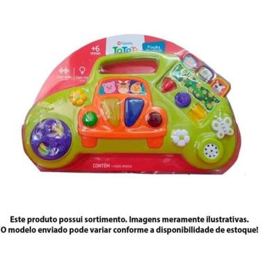 Imagem de Brinquedo Carro Fouks Musical Interativo Para Bebê Tateti 233