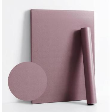 Imagem de Papel de parede Dimon 6 m x 0,45 m Peel and Stick Vinil Cinza Rosa - D