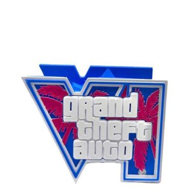 Imagem de Suporte para Controle Gamer GTA VI  Edição Exclusiva - BlackWolf 3D, P