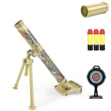 Imagem de Modelo de argamassa lançador de foguetes catapulta montagem brinquedo 