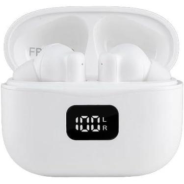 Imagem de Fone De Ouvido Bluetooth Tws Branco Com Anc Fbt2002 - Maxprint
