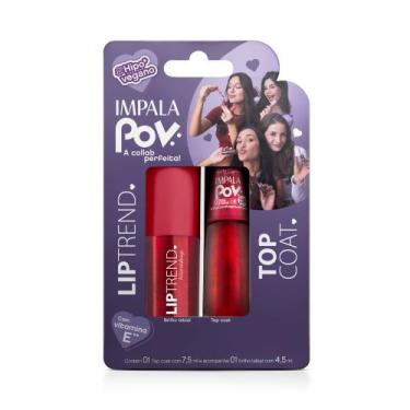 Imagem de Kit Impala Top Coat + Gloss Antonela POV Zerei a Trend