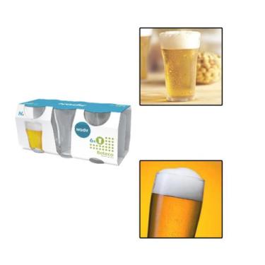 Imagem de Jogo de 6 Copos Boteco 200ml - Nadir