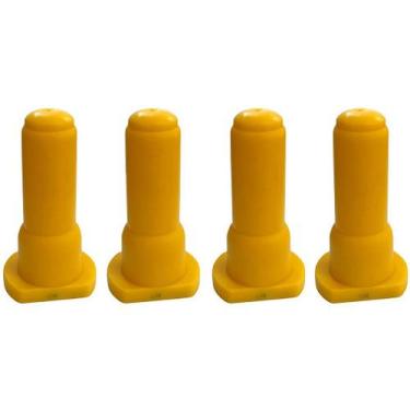 Imagem de Bico Amarelo para Balde Alimentador de Bezerros Baspan - Kit com 4 Uni