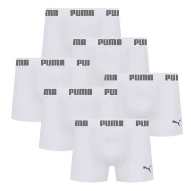 Imagem de 6 Cuecas Boxer Box Sem Costura Masculina Adulta Microfibra - Selene, G