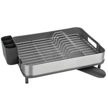 Imagem de Escorredor De Louça Tramontina Aço Polipropileno Porta Talher Bico 360